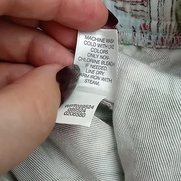 J Jill Shorts Women's Size 4X‎ Tropical Bird Floral Pull-on Drawstring Ti… - Picture 6 of 12